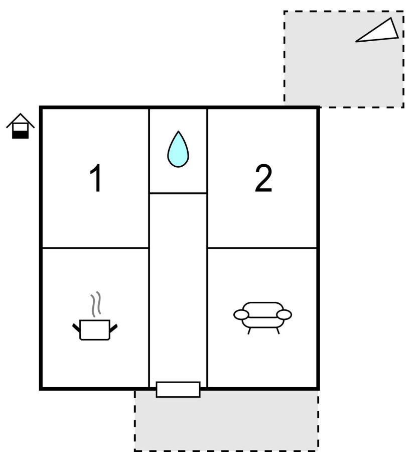 Awesome Home In Zaglav With Wifi Екстер'єр фото